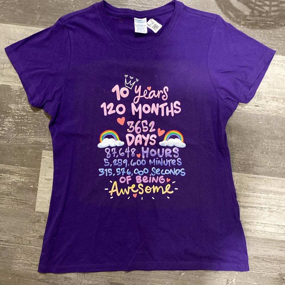 Birthday Shirt for 10 year old girl